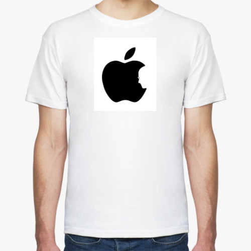 Футболка с принтом RIP Steve Jobs