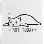 NOT TODAY / НЕ СЕГОДНЯ  / КОТ