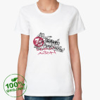 Женская футболка органик