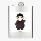 Фляжка стальная