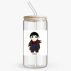 Банка с бамбуковой крышкой