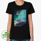 Женская футболка органик