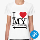 Женская спортивная футболка