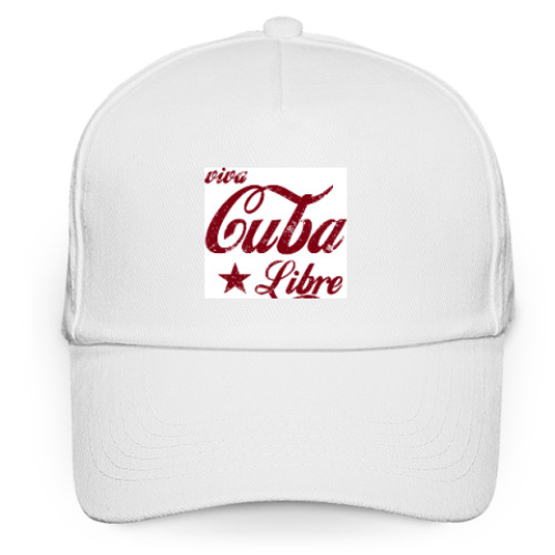 Кепка бейсболка с принтом Cuba Libre