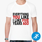 Мужская спортивная футболка