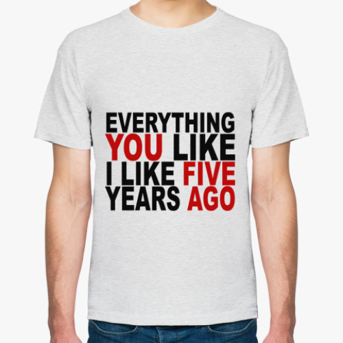 Футболка с принтом Everything You Like