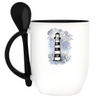 Кружка с ложкой