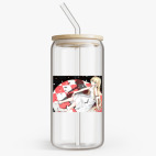 Банка с бамбуковой крышкой