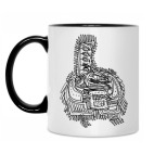 Кружка двухцветная