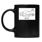 Кружка цветная UV-DTF