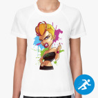 Женская спортивная футболка