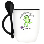 Кружка с ложкой