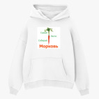 Толстовка худи оверсайз