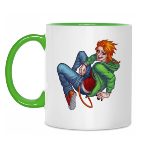 Кружка с принтом Рыжая