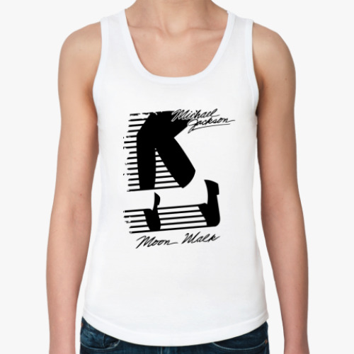 Женская майка с принтом MJ