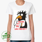 Женская футболка органик