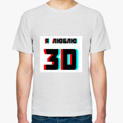 Футболка с принтом  3D