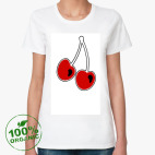 Женская футболка органик