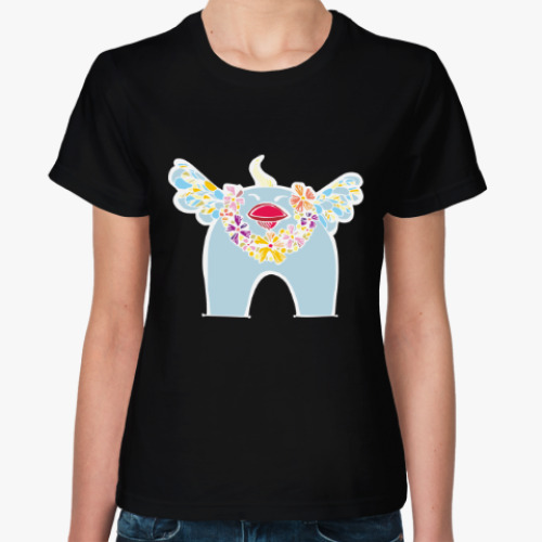 Женская футболка с принтом Hawaian twittie