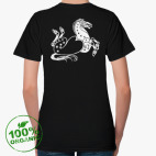 Женская футболка органик