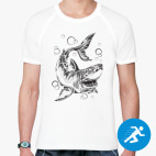 Мужская спортивная футболка