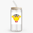 Банка с бамбуковой крышкой