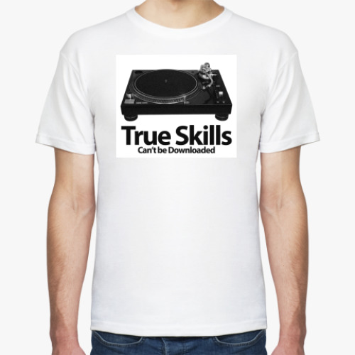 Футболка с принтом True Skills