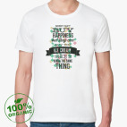 Мужская футболка органик