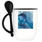 Кружка с ложкой