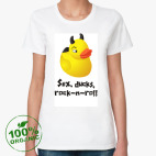 Женская футболка органик