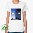 Женская футболка органик