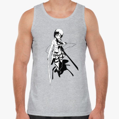 Майка с принтом Mikasa