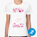 Женская спортивная футболка