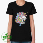 Женская футболка органик