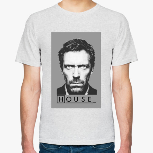 Футболка с принтом HOUSE