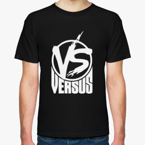 Футболка с принтом Versus Battle (Версус рэп-баттл)