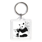 Брелок 3.9 x 3.9 см Панда!