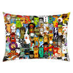 Персонажи коты в коллаже