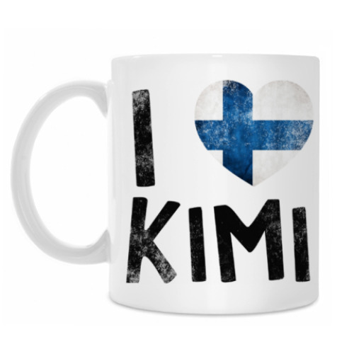 Кружка с принтом I LOVE KIMI