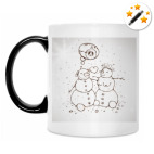 Кружка-хамелеон