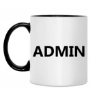 Кружка двухцветная