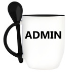 Кружка с ложкой