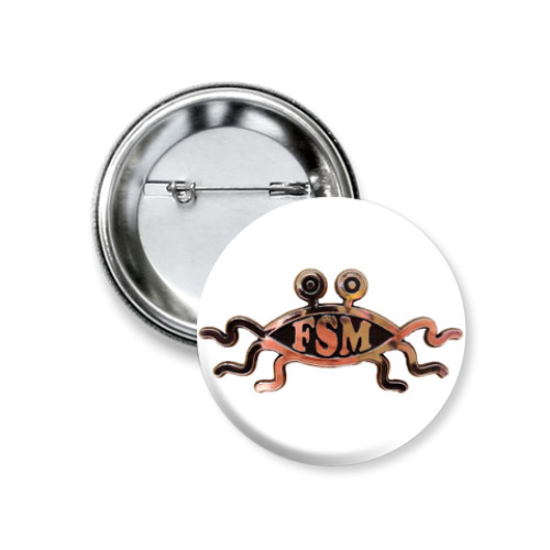 Значок 37мм с принтом  ЛММ