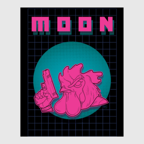 Постер с принтом Hotline Miami - Richard