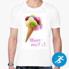 Мужская спортивная футболка