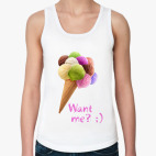 Женская майка