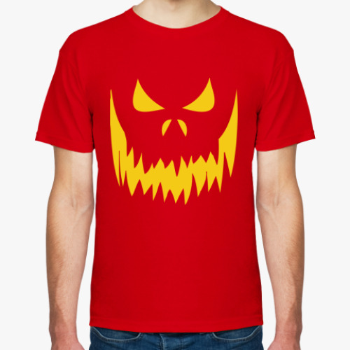 Футболка с принтом  Halloween Zombie