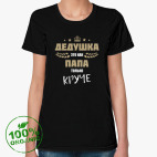 Женская футболка органик