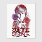 Холст 40 х 50 см  Митч Лакер - Suicide Silence