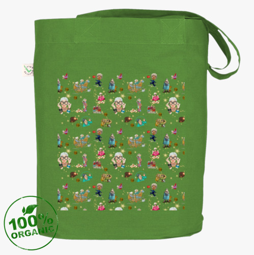 Сумка шоппер с принтом Бешеные бабки